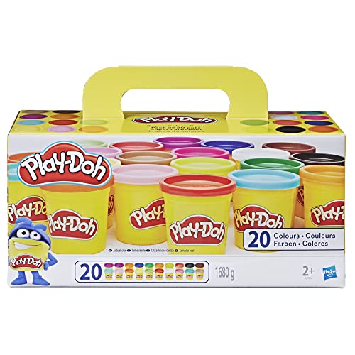 Doch keine Lust zum selber machen? Play-Doh Super Farbenset (20er Pack)